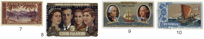 Аитутаки марки