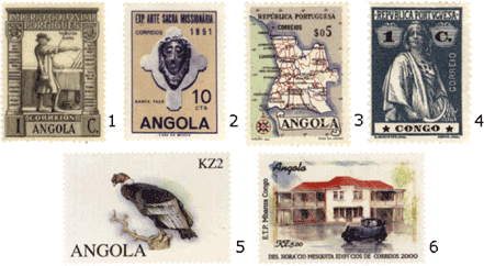 почтовые марки Анголы