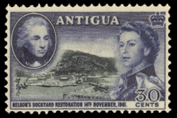 Почтовая марка Антигуа