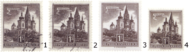 Австрийские марки почтовые