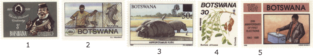 Ботсвана филателия