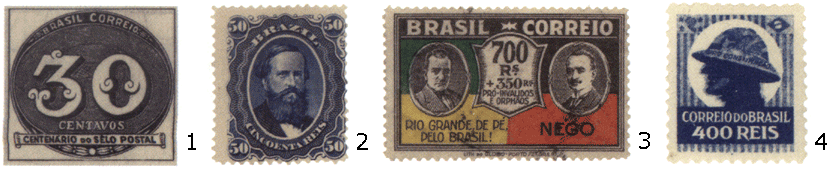 Бразилия почтовые марки