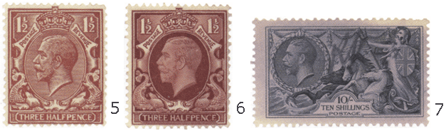 британские почтовые марки