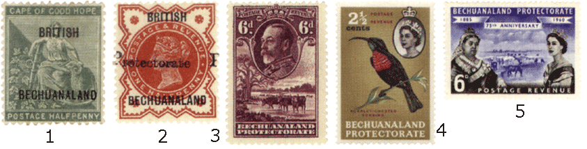 Британские почтовые марки