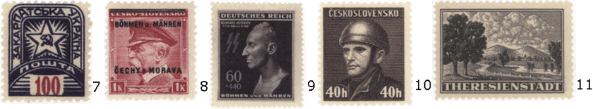 Чехословацкие почтовые марки