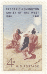 почтовая марка «Сигнальный дым»