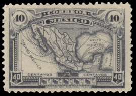История Мексики на почтовых марках