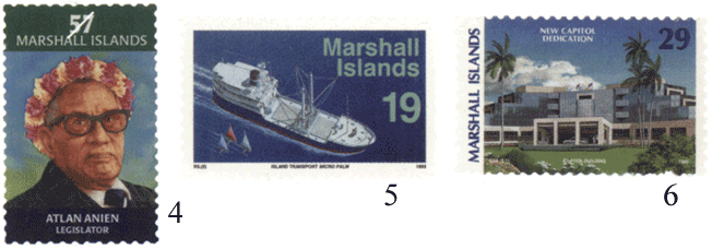 Почтовые марки Маршалловы острова