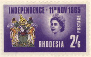 Родезия марка почтовая