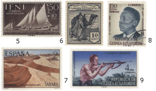 Экваториальная Гвинея почтовые марки