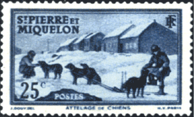 Сен-Пьер и Микелон почтовая марка
