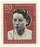 портреты жертв Холокоста почтовая марка