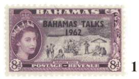 Багамы почтовая марка