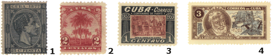 почтовые марки Кубы