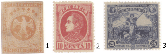 Почтовые марки Венесуэла