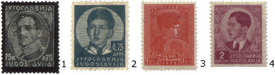 Почтовые марки Югославии