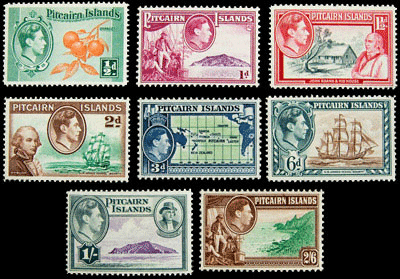 Почтовые марки Питкэрнские острова
