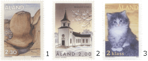 почтовые марки Аландских Островов