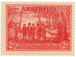 Знаки почтовой оплаты колонии Австралии