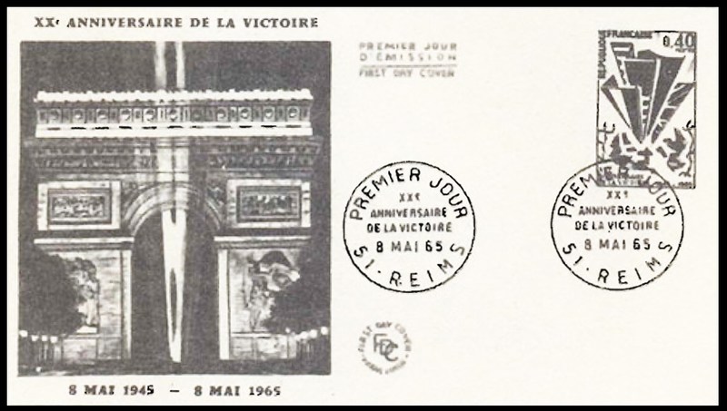 Французский конверт первого дня