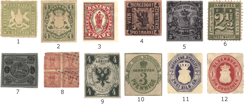 Германия почтовые марки