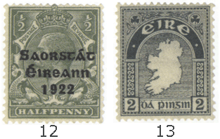 Ирландское Свободное Государство почтовые марки
