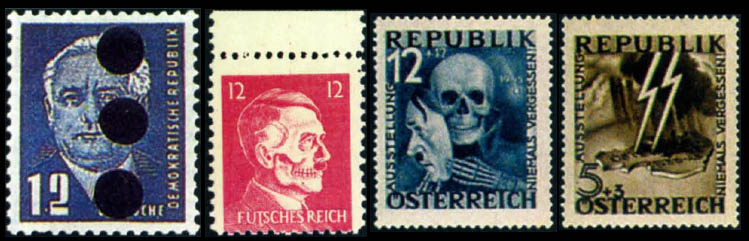 история на почтовых марках
