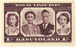 Королевское турне марка почтовая