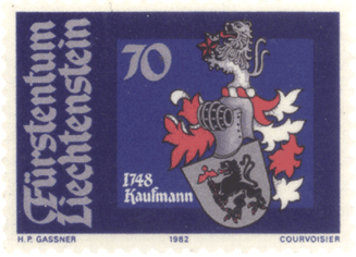 Лихтенштейн марка почтовая