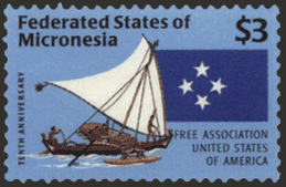 почтовая марка микронезия
