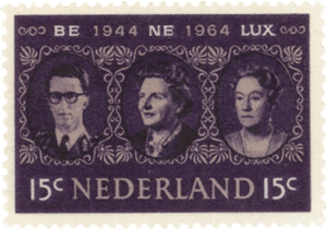 Нидерланды марка почтовая