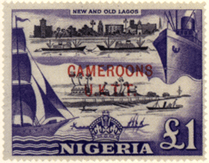 нигерия почтовая марка