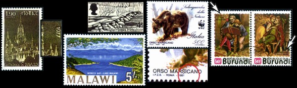 Почтовые марки Африки
