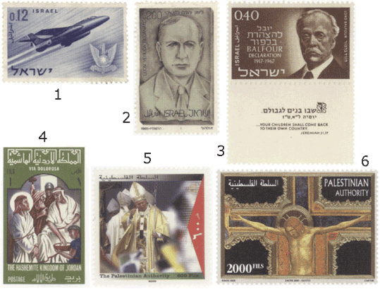 почтовые марки Израиля
