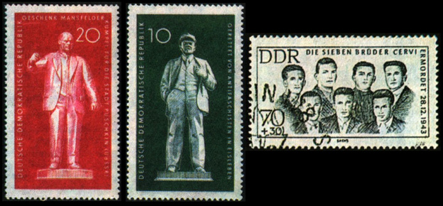 В. И. Ленин на марках почтовых