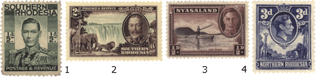 Родезия почтовые марки