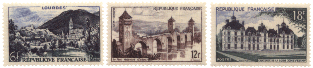 Стандартные марки Франции