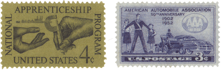 специальные выпуски почтовые марки США