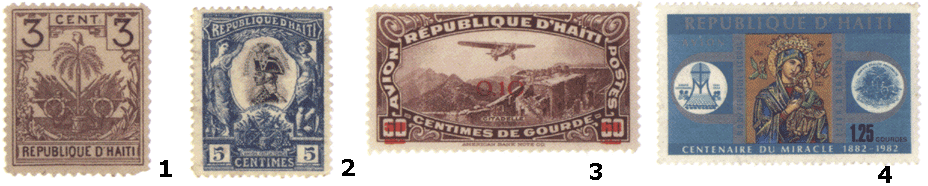 Гаити на почтовых марках