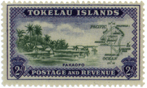 Токелау почтовая марка