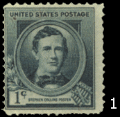 Памятные темы на почтовых марках США