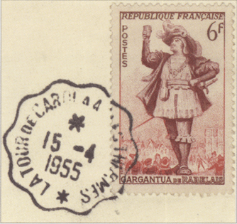 Штемпели французских передвижных почтовых отделений
