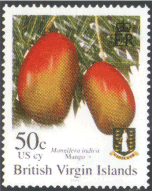 Британские Виргинские о-ва почтовая марка